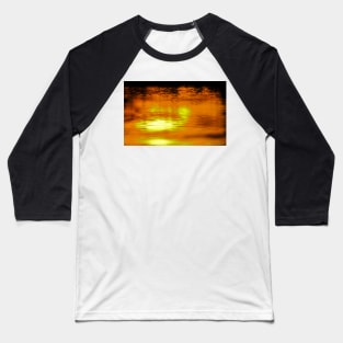 Sunset on Water Baseball T-Shirt